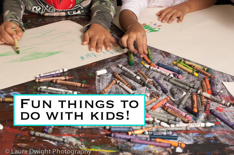 Fun Things to Do With Kids Education Learning activites children drawing crayons